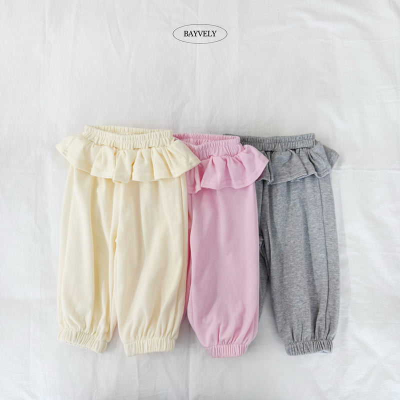 Little Foxx – Angel Frill Jogger Pants