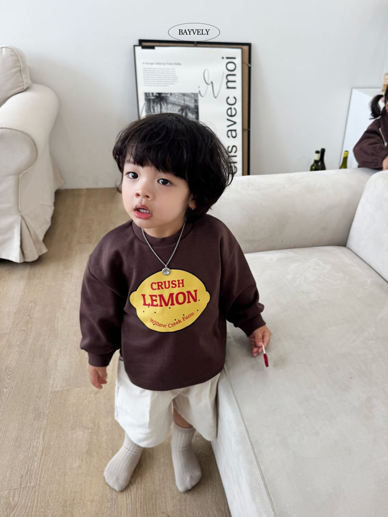 Little Foxx – Lemon Sweatshirt