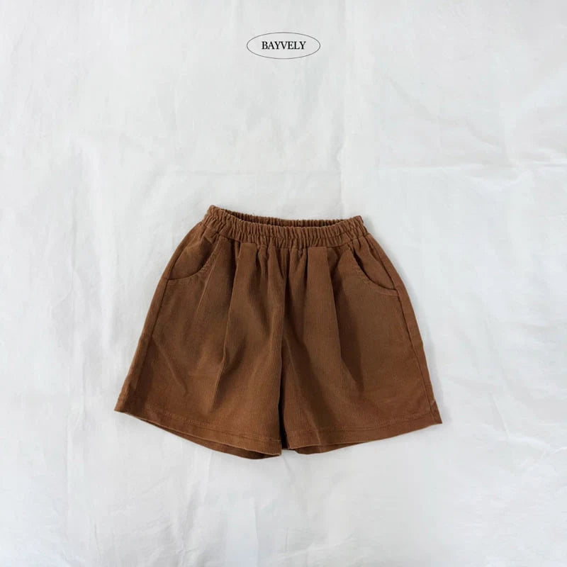 Little Foxx – Corduroy Bermuda Pants