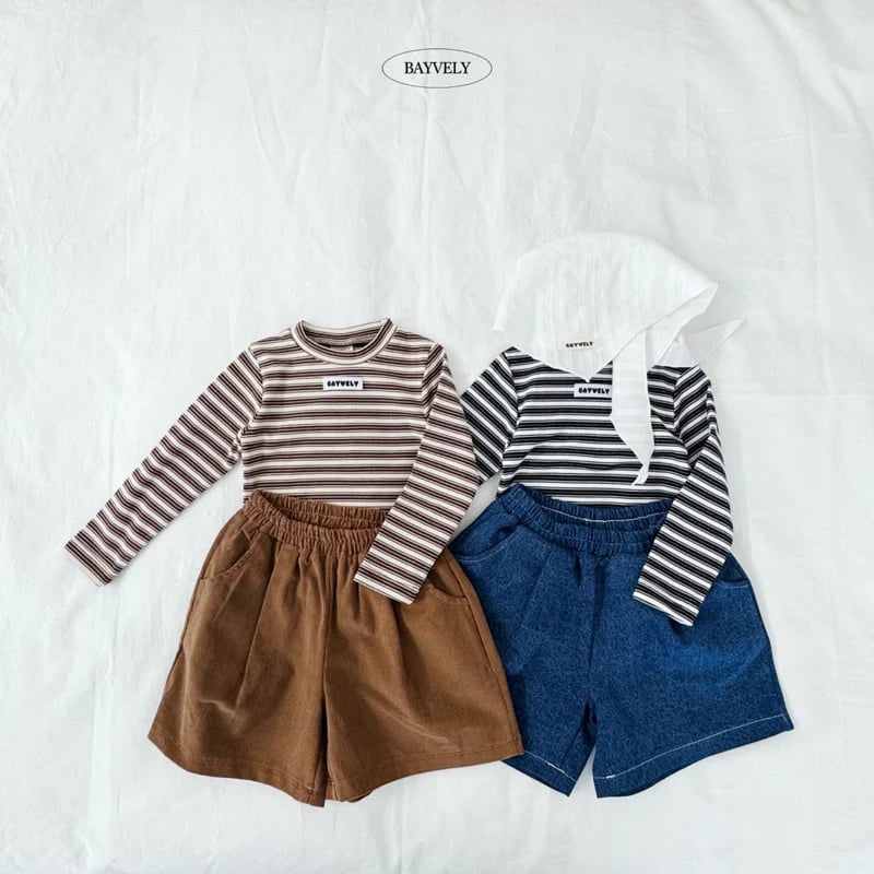 Little Foxx – Corduroy Bermuda Pants