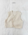 Little Foxx – Diamond Knit Vest