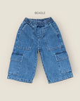 Little Foxx – Awning Cargo Denim Pants