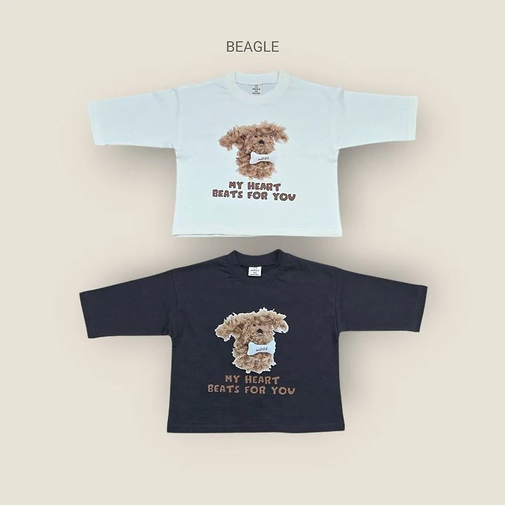 Little Foxx – Puppy Print Tee