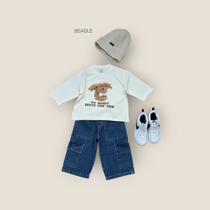 Little Foxx – Awning Cargo Denim Pants