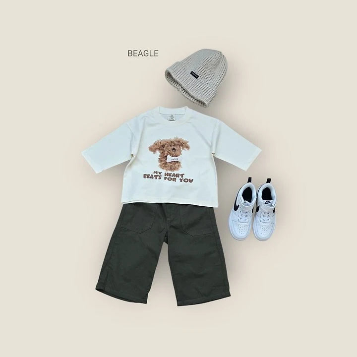 Little Foxx – Puppy Print Tee