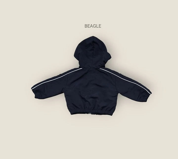Little Foxx – Side Stripe Windbreaker Jacket