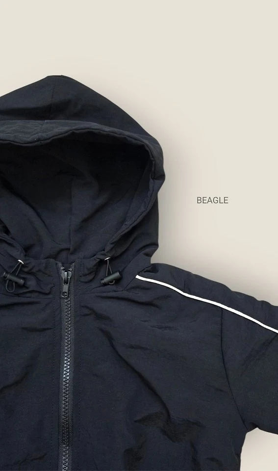 Little Foxx – Side Stripe Windbreaker Jacket