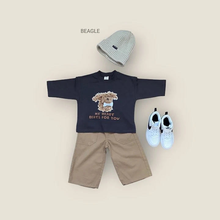 Little Foxx – Puppy Print Tee
