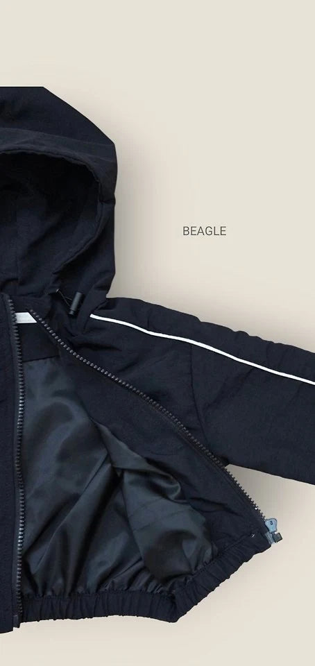 Little Foxx – Side Stripe Windbreaker Jacket