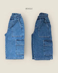 Little Foxx – Awning Cargo Denim Pants
