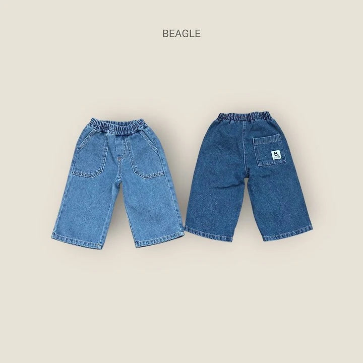 Little Foxx – Square Pocket Denim Pants