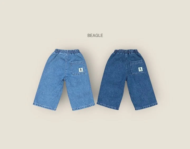 Little Foxx – Square Pocket Denim Pants
