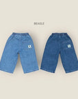 Little Foxx – Square Pocket Denim Pants