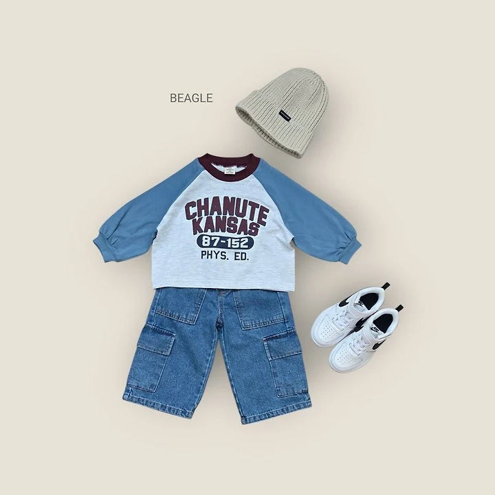 Little Foxx – Awning Cargo Denim Pants