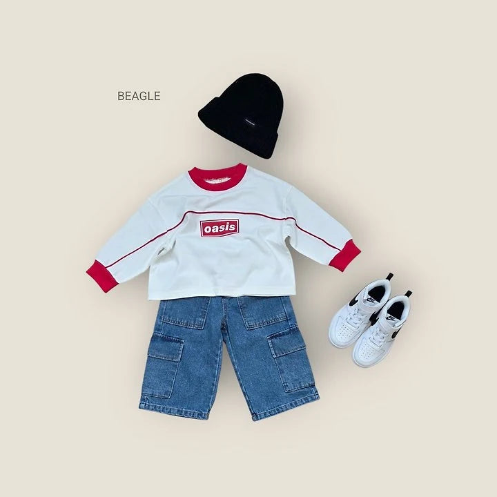 Little Foxx – Awning Cargo Denim Pants