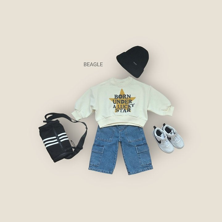 Little Foxx – Awning Cargo Denim Pants