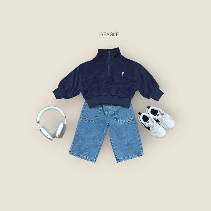 Little Foxx – Square Pocket Denim Pants