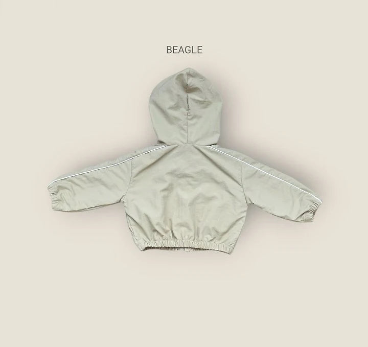 Little Foxx – Side Stripe Windbreaker Jacket