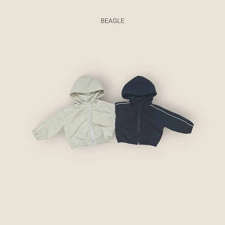 Little Foxx – Side Stripe Windbreaker Jacket