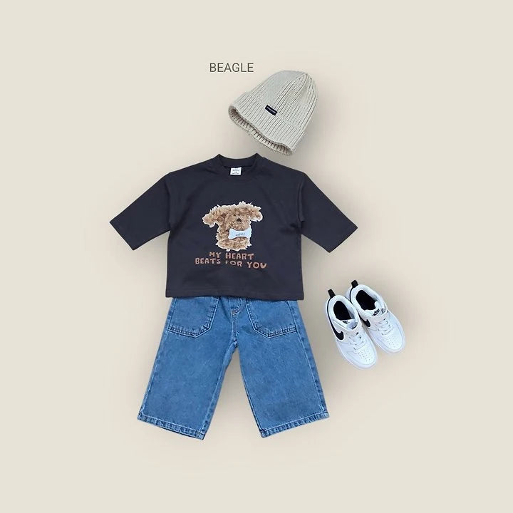 Little Foxx – Square Pocket Denim Pants