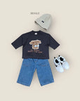 Little Foxx – Square Pocket Denim Pants
