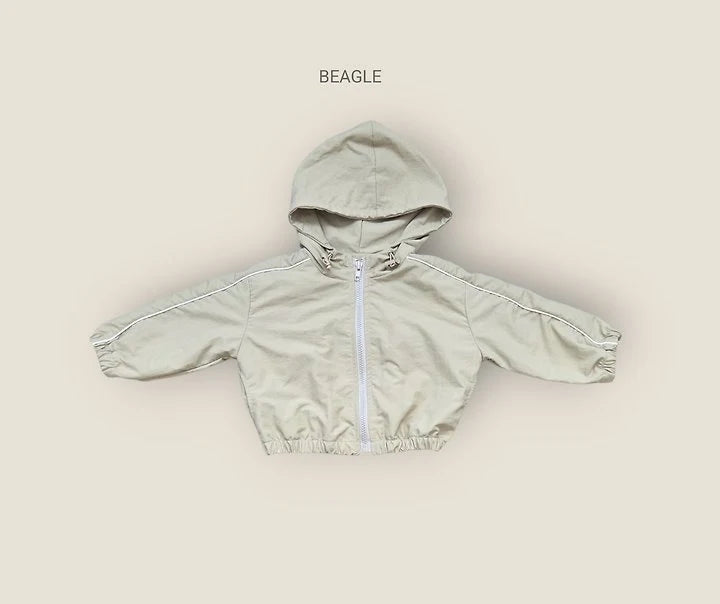 Little Foxx – Side Stripe Windbreaker Jacket