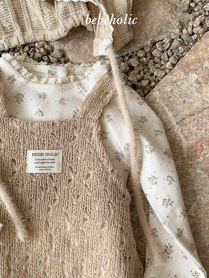 Little Foxx – Honey Knit Suit