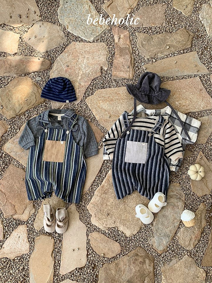 Little Foxx – More Stripe Suspender Suit