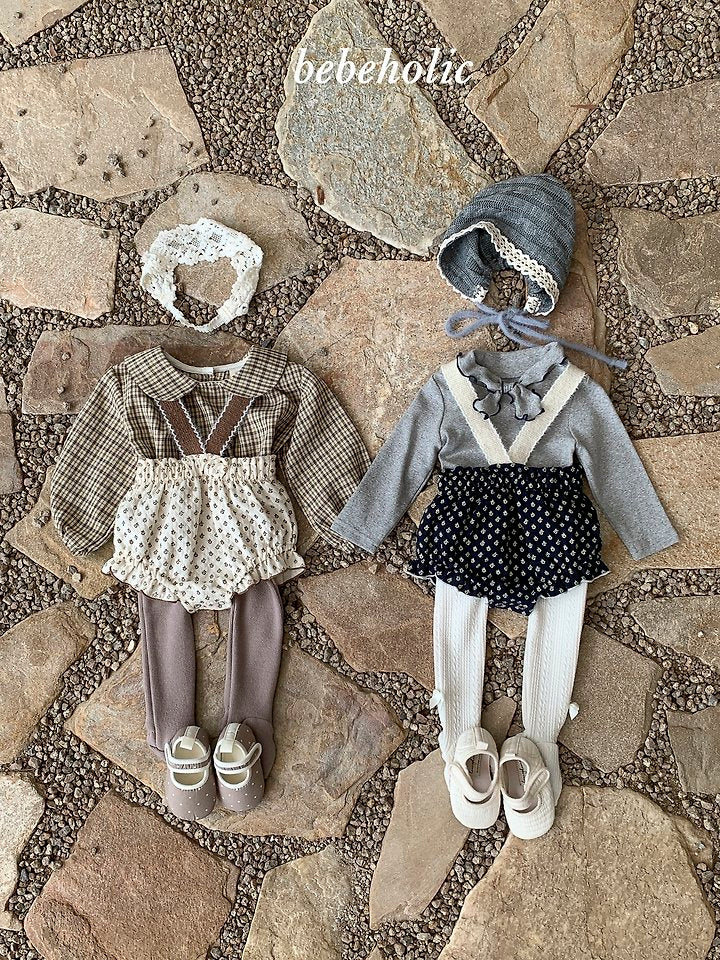 Little Foxx – Leaf Suspender Bloomers