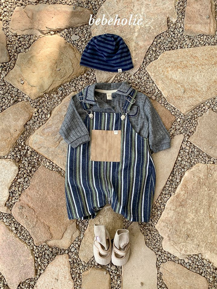 Little Foxx – More Stripe Suspender Suit