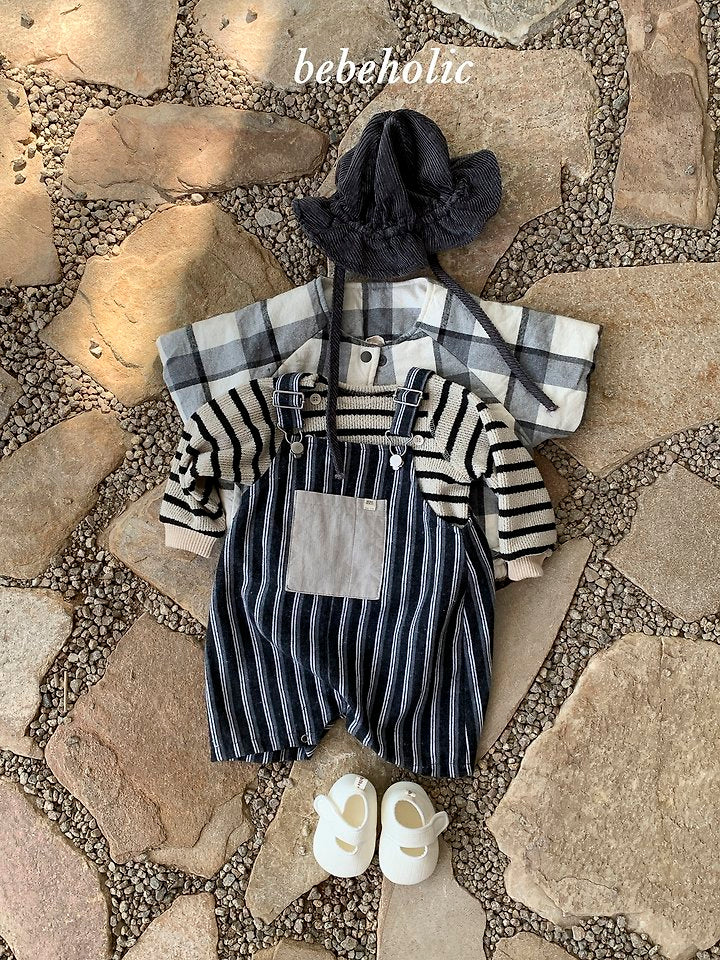 Little Foxx – More Stripe Suspender Suit
