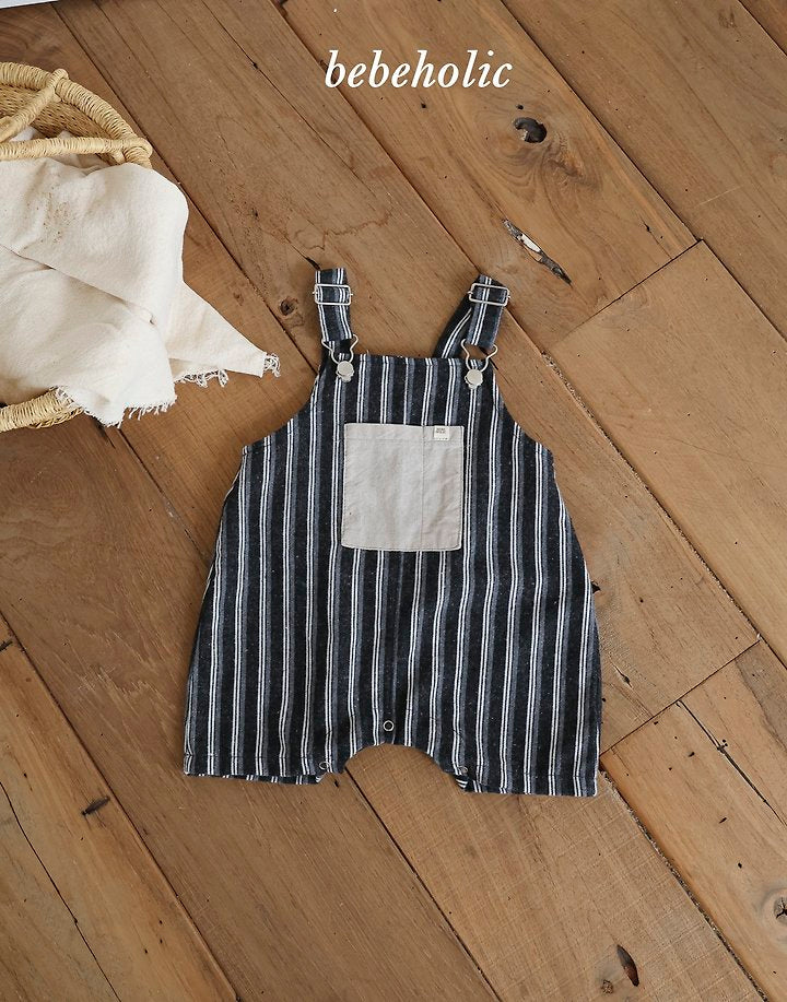 Little Foxx – More Stripe Suspender Suit
