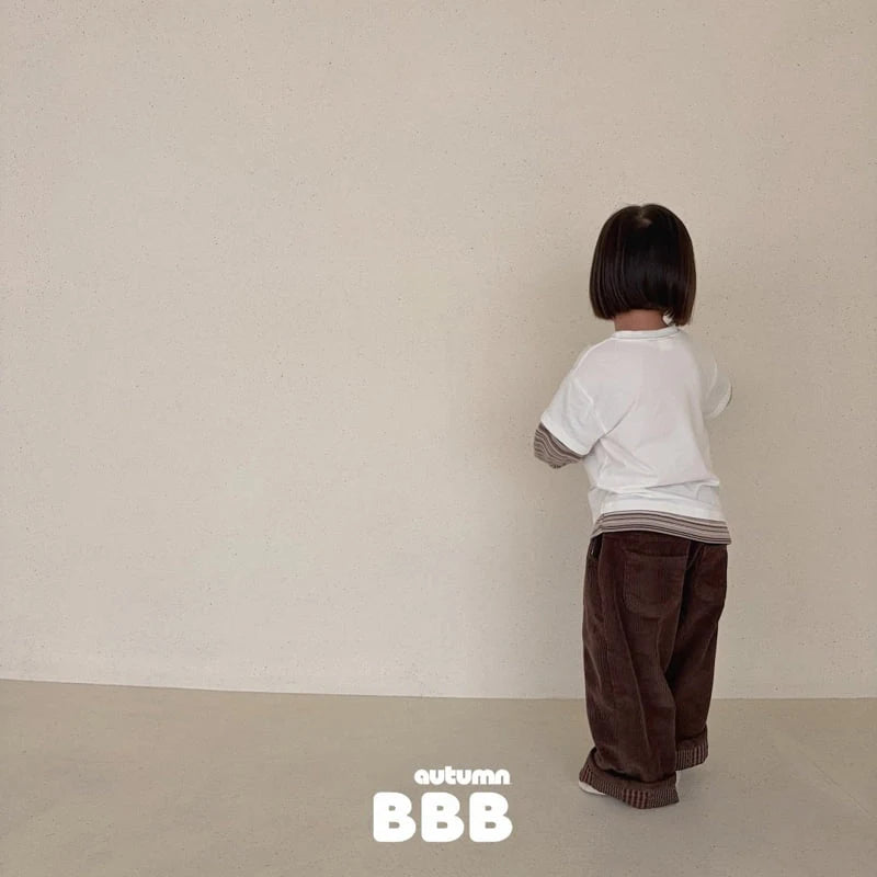 Little Foxx – Corduroy Roll-up Pants