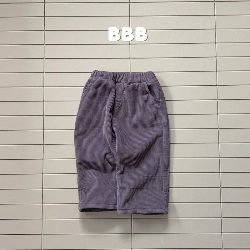 Little Foxx – Corduroy Roll-up Pants