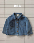 Little Foxx – Dun Denim Half Jacket