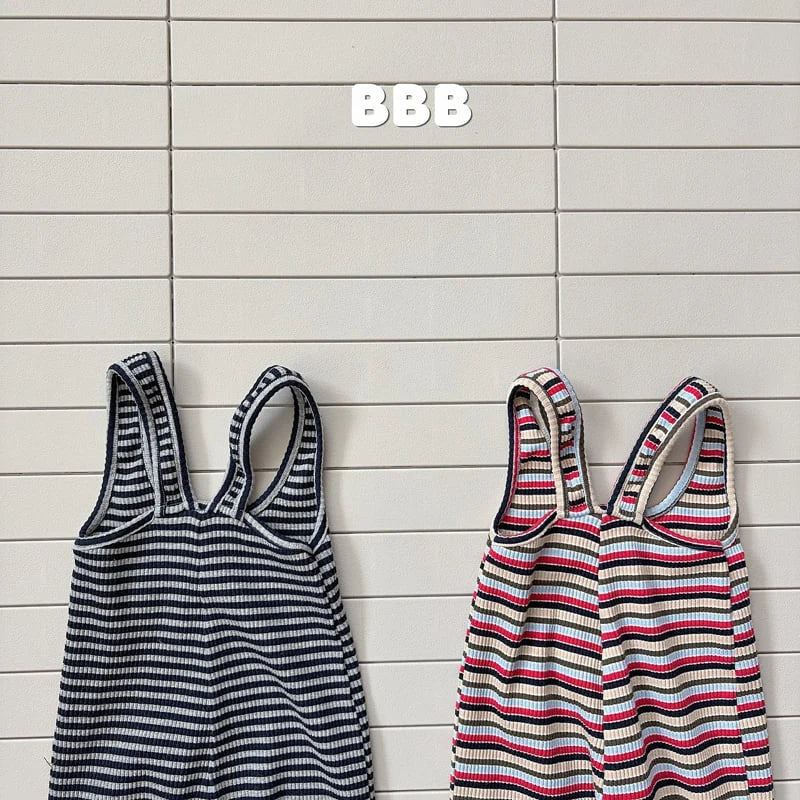 Little Foxx – Stripe Overalls