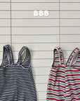 Little Foxx – Stripe Overalls