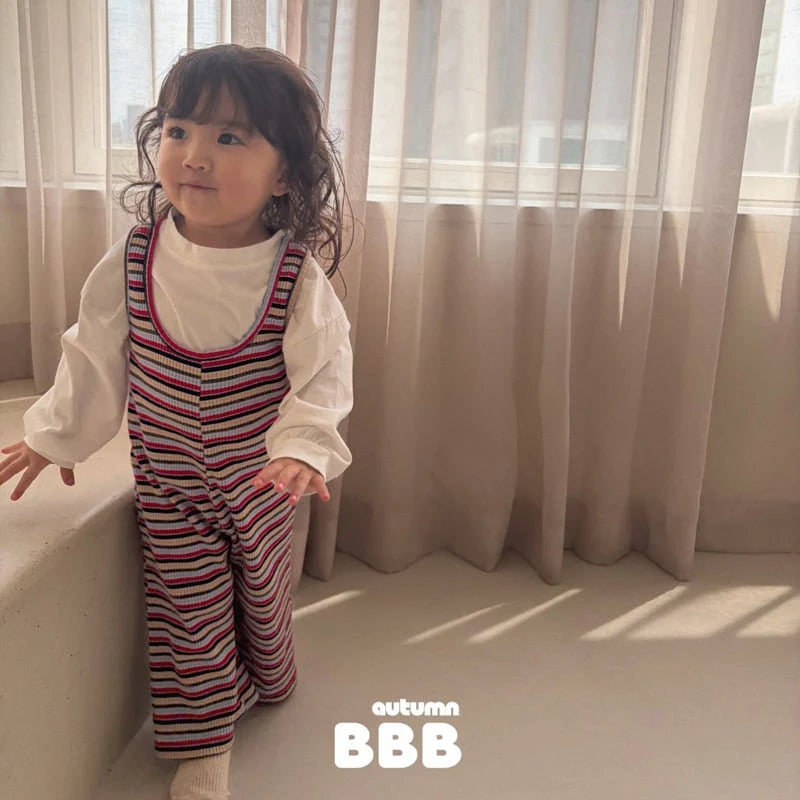Little Foxx – Stripe Overalls