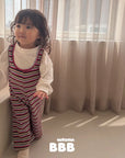 Little Foxx – Stripe Overalls