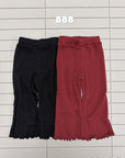 Little Foxx – Rib Bootscut Pants