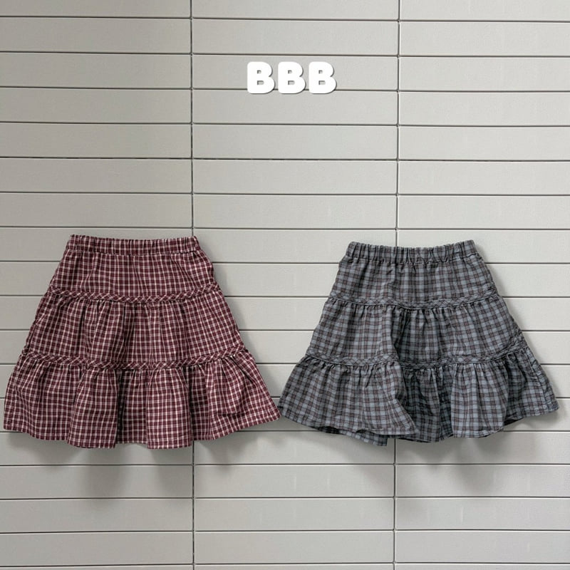 Little Foxx – Check Skirt