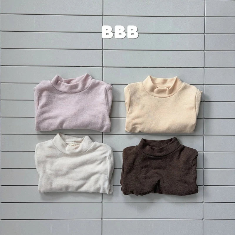 Little Foxx – Solid Half Turtleneck Tee