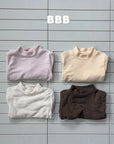Little Foxx – Solid Half Turtleneck Tee