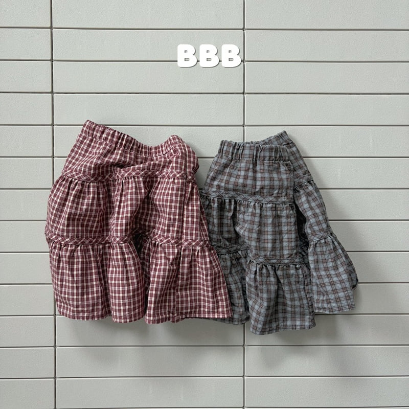 Little Foxx – Check Skirt