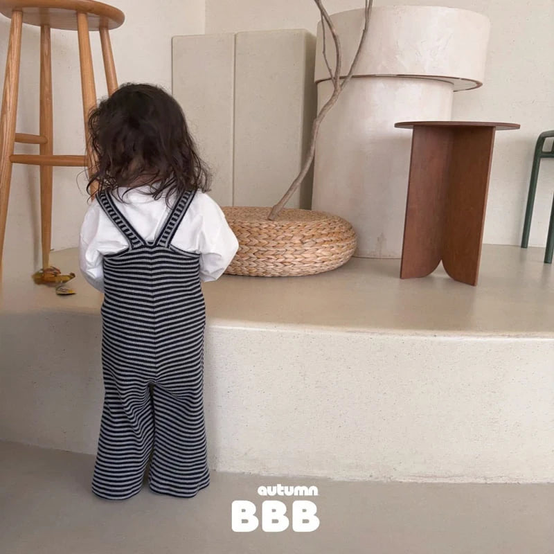 Little Foxx – Stripe Overalls
