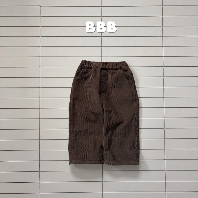 Little Foxx – Corduroy Roll-up Pants