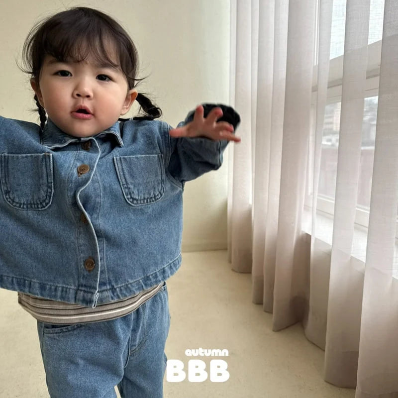 Little Foxx – Dun Denim Half Jacket