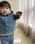 Little Foxx – Dun Denim Half Jacket