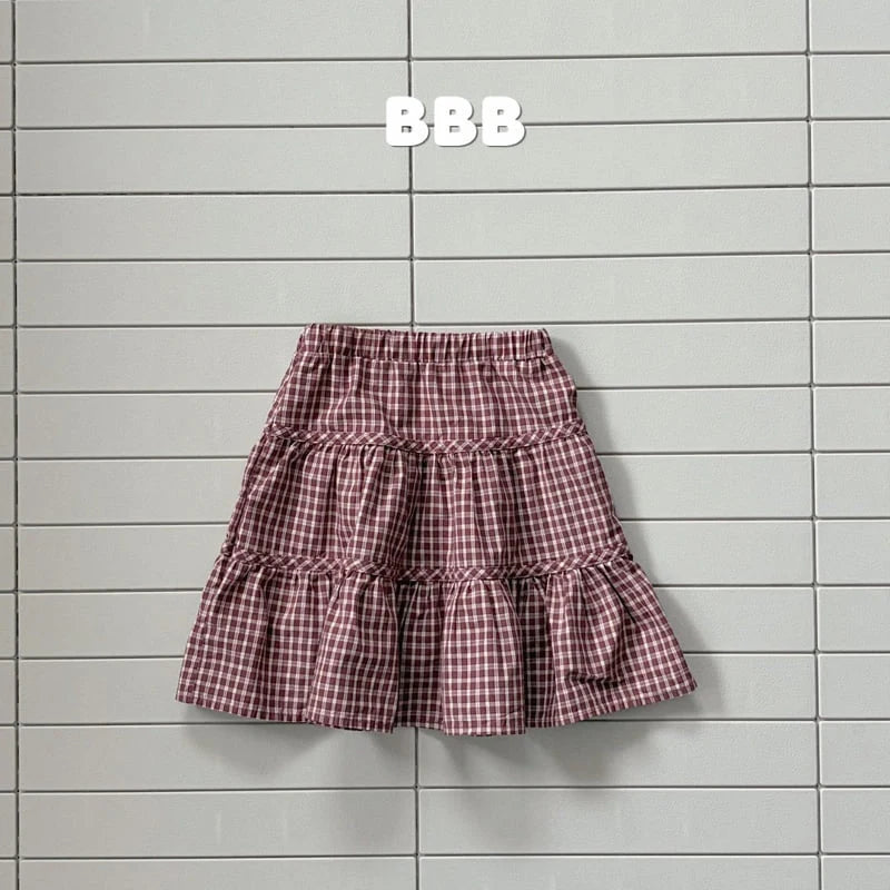 Little Foxx – Check Skirt