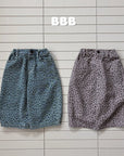 Little Foxx – Leopard Denim Pants
